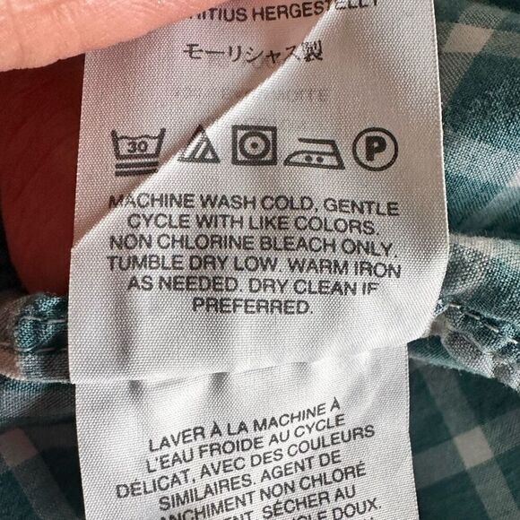 J. Crew Ludlow LS Button Up Shirt Mens XL Green Plaid 120's 2 Ply Preppy - Picture 6 of 9